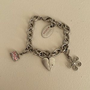 Swatch bracelet with charms